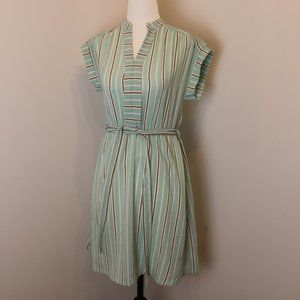 Beautiful Blue Striped Dress